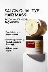 KARSEELL Kolajen Saç Bakım Maskesi Maca Essence Onarıcı Repair Kolajen Saç Maskesi 500 ml (KAVANOZ) - 4