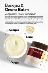 KARSEELL Kolajen Saç Bakım Maskesi Maca Essence Onarıcı Repair Kolajen Saç Maskesi 500 ml (KAVANOZ) - 5